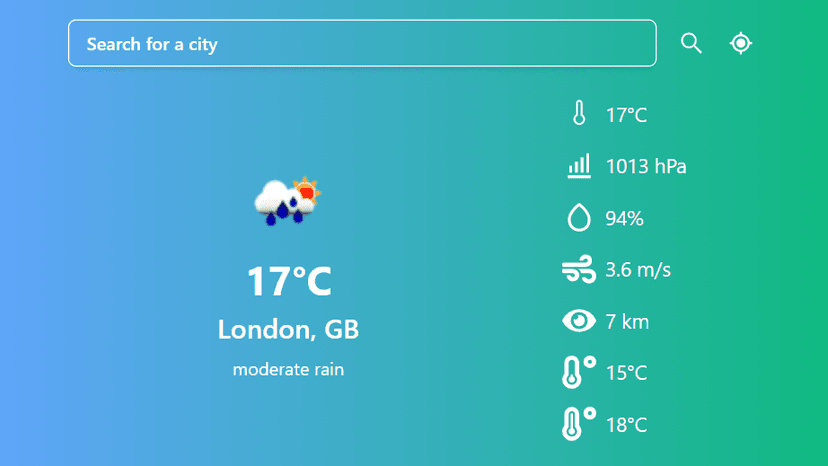 Weather App